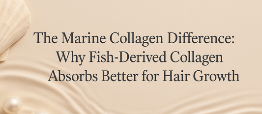 The Marine Collagen Difference: Why Fish-Derived Collagen Absorbs Better for Hair Growth