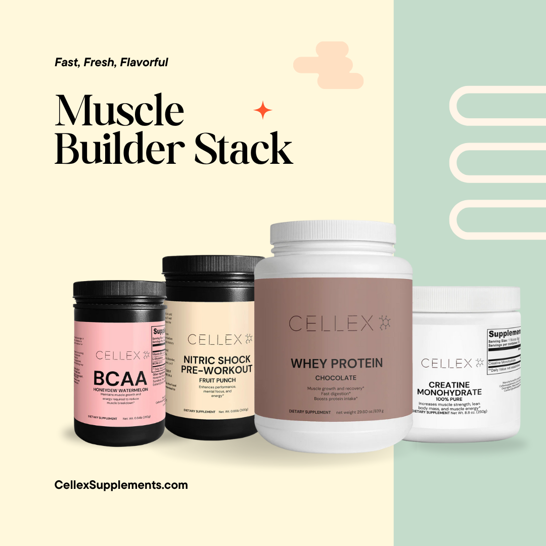 Muscle Builder Stack (Chocolate+Honeydew Watermelon)