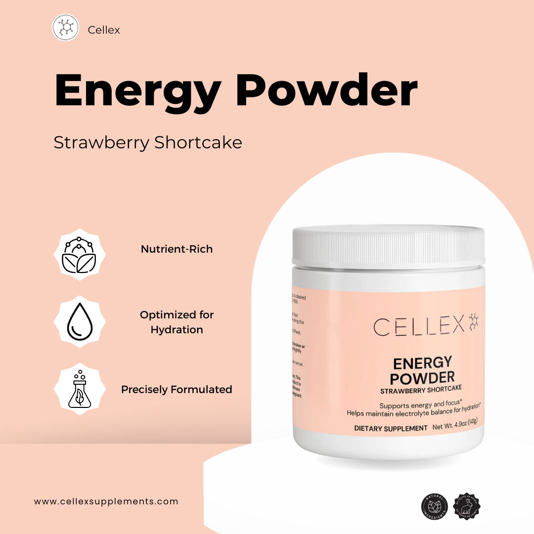 Energy Powder (Strawberry Shortcake)