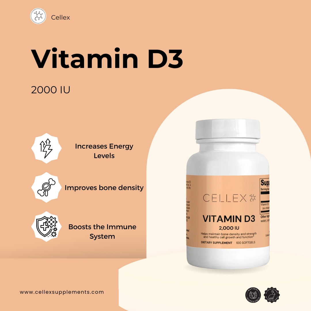 Vitamin D3 2,000 IU