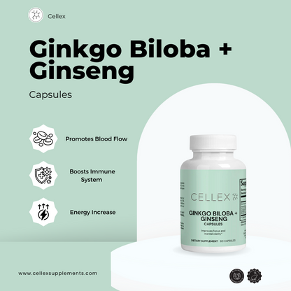 Ginkgo Biloba + Ginseng