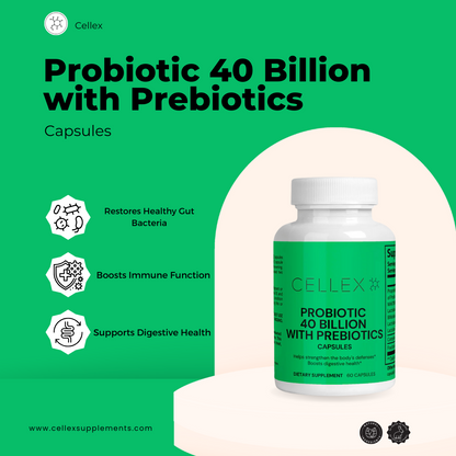 Probiotic 40 Billion with Prebiotics