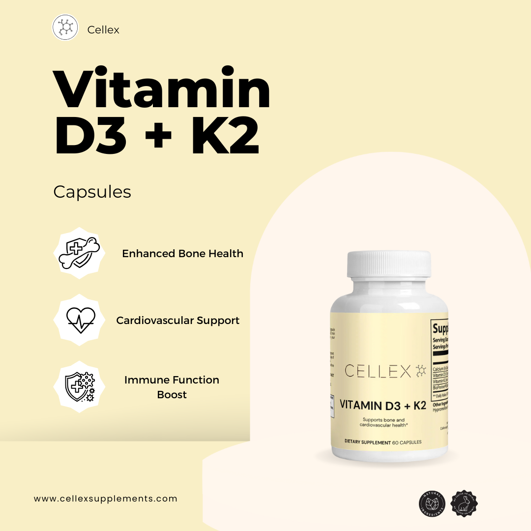 Vitamin D3 + K2