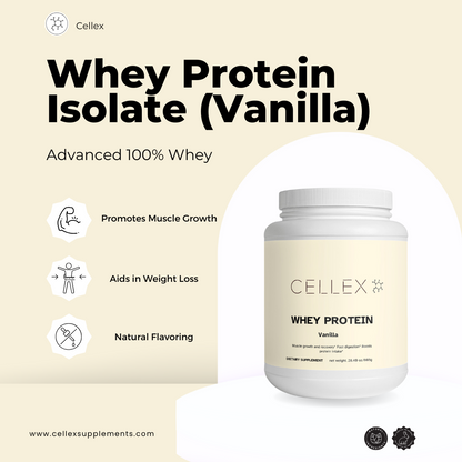 Advanced 100% Whey Protein Isolate (Vanilla)