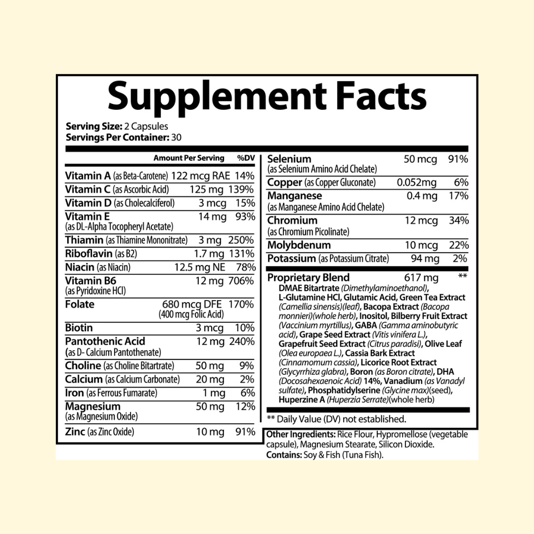 Brain & Focus Formula