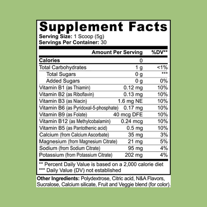 Electrolyte Powder (Matcha Green Tea)